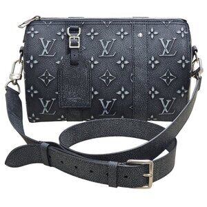NEW Louis Vuitton City Keepall Boston Crossbody Bag M21448 Faded Charcoal Unisex